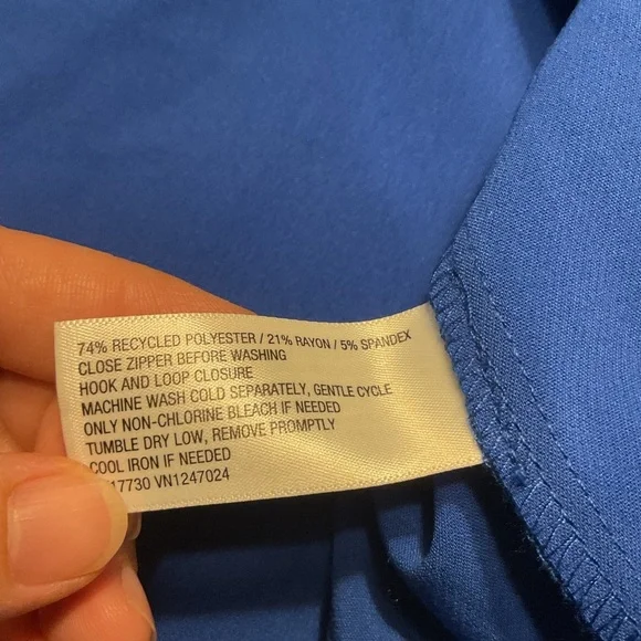 NWT A New Day Mini A-Line Blue Strapless Dress Size 12 - Picture 9 of 9